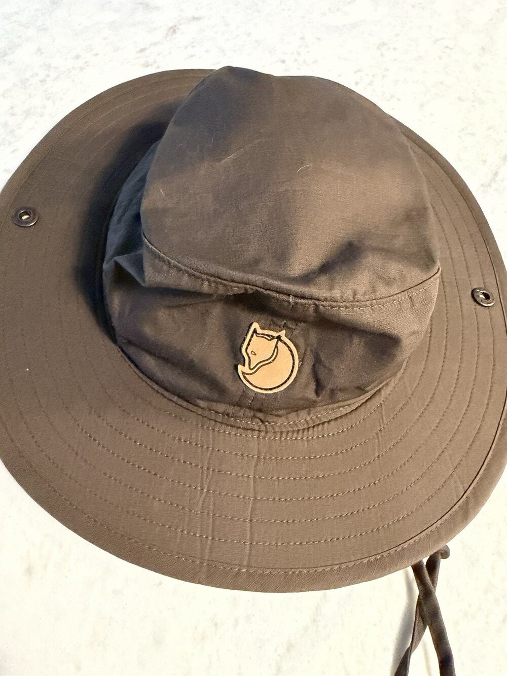 Fjallraven Abisko Summer Hat in Brown Size Small